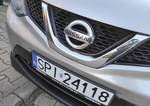 Nissan Qashqai cena 45900 przebieg: 197400, rok produkcji 2014 z Brańsk małe 742